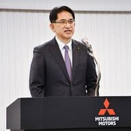 三菱自動車が社長交代会見 次期社長の岸浦恵介氏「コスト競争力ある中国勢とどう戦うか」